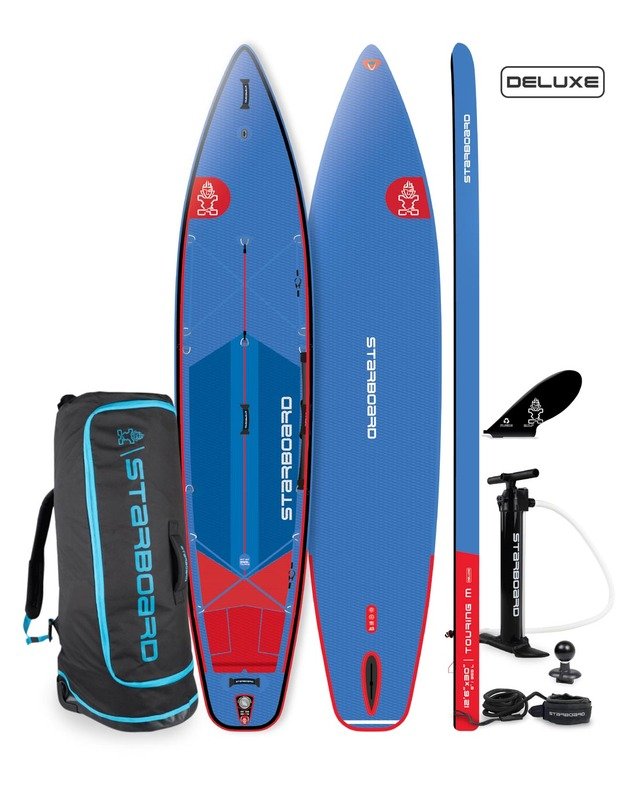 Starboard Touring M 12'6" x 30" x 6" Deluxe Double Chamber irklentės kompletas 1