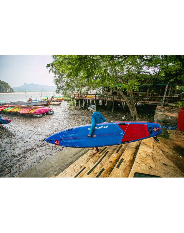 Starboard Touring M 12'6" x 30" x 6" Deluxe Double Chamber irklentės kompletas 4
