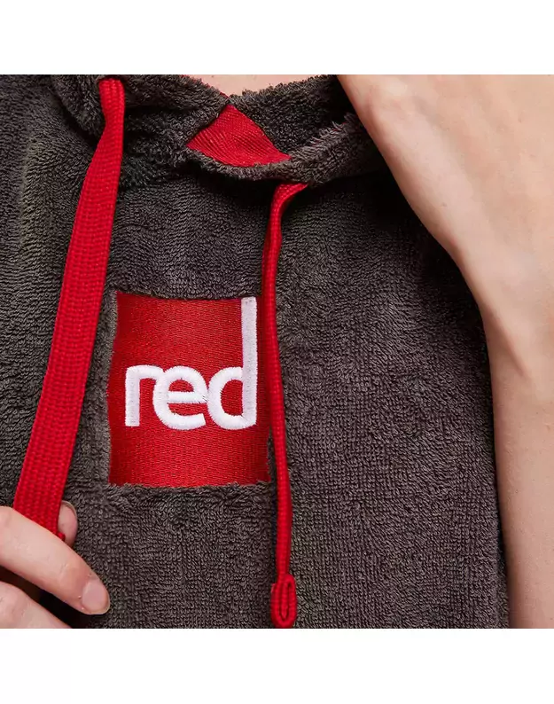 RED Original moteriškas pončas - rankšluostis (pilkas) 5