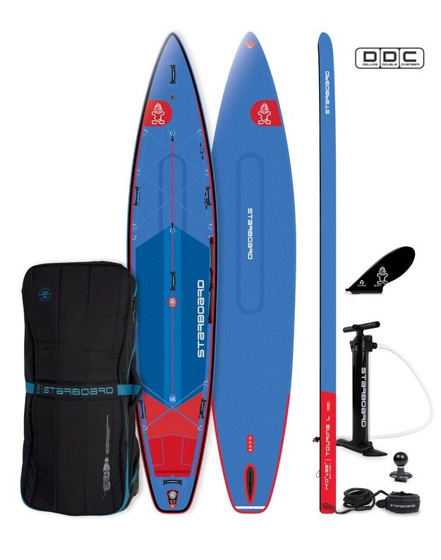 Starboard Touring L 14'0" x 32" x 6" Double Chamber irklentės kompletas 2