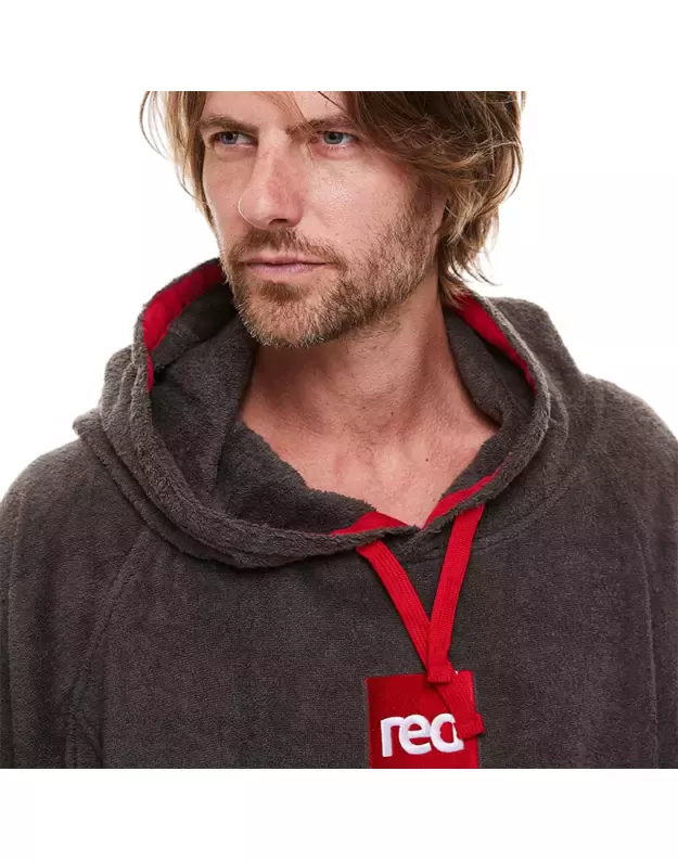 RED Original vyriškas pončas - rankšluostis (pilkas) 4