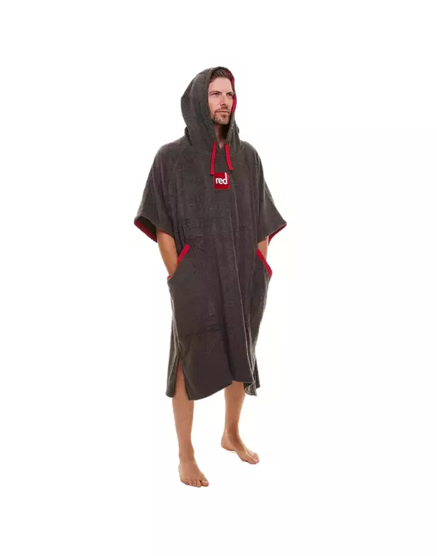 RED Original vyriškas pončas - rankšluostis (pilkas) 1