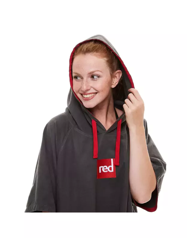 Women's Quick Dry Microfibre Changing Robe (grey) 2