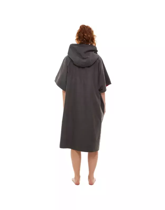 Women's Quick Dry Microfibre Changing Robe (grey) 1
