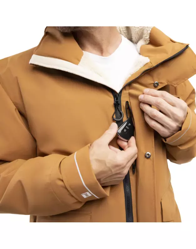 RED vyriška vandeniui atspari Parka striukė, paltas (Karamelinė) Slimline EVO 9 RED vyriška vandeniui atspari Parka striukė, paltas (Karamelinė) Slimline EVO 9