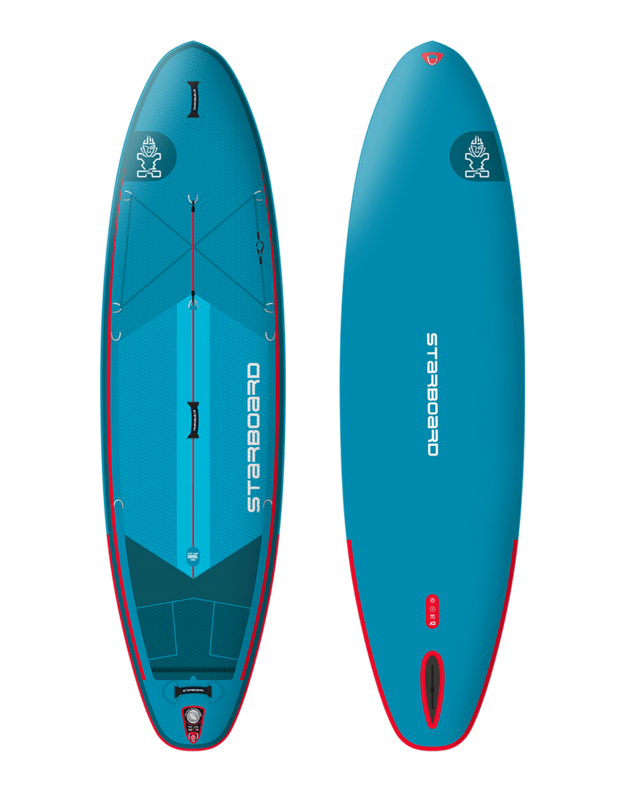 Starboard iGO 10'8" Deluxe Lite Carbon Paddle irklentės kompletas