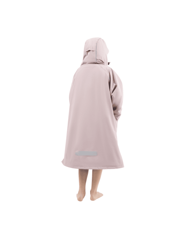 Red Equipment Kids' Long Sleeve Waterproof Changing Robe EVO Pro - Salty Pink