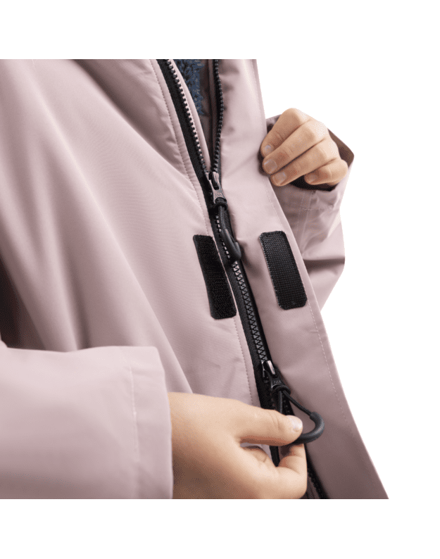Red Equipment Kids' Long Sleeve Waterproof Changing Robe EVO Pro - Salty Pink