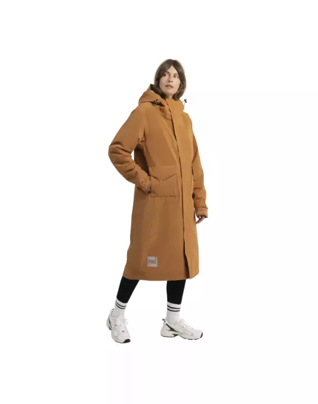 RED moteriška vandeniui atspari Parka striukė, paltas (Karamelinė) Slimline EVO RED moteriška vandeniui atspari Parka striukė, paltas (Karamelinė) Slimline EVO
