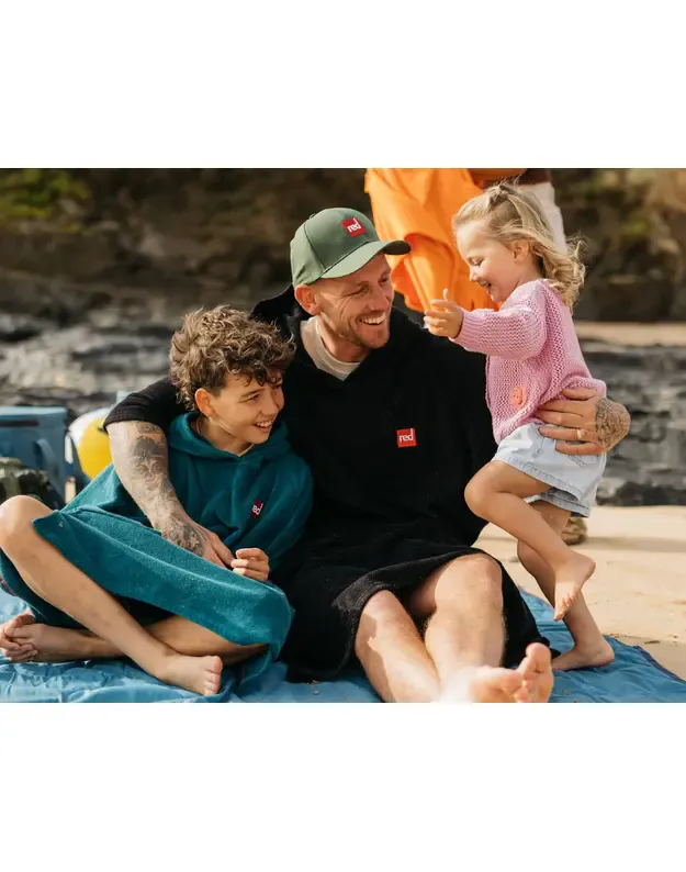 RED vyriškas pončas - rankšluostis (juodas) 9