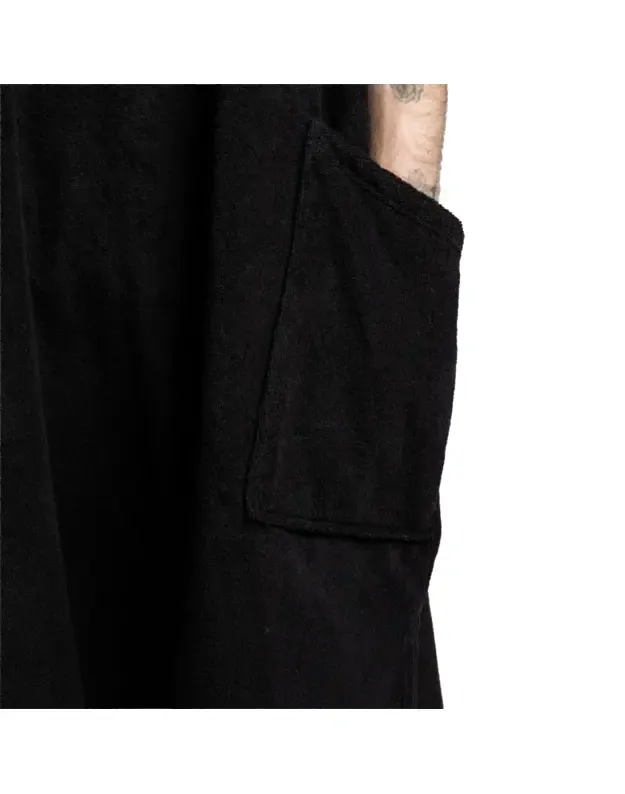 RED vyriškas pončas - rankšluostis (juodas) 6