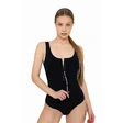 WMP vientisas maudymosi kostiumėlis Active Pleasure Juodas