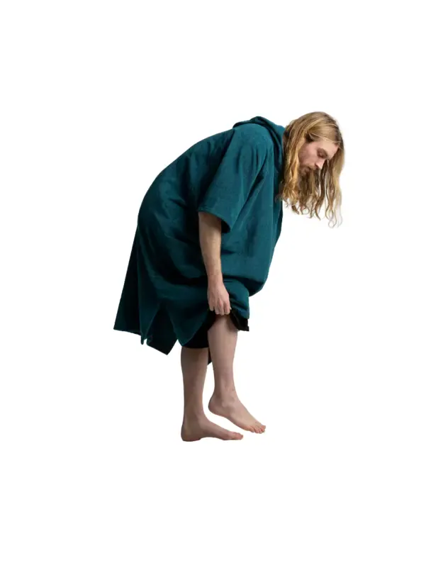 RED vyriškas pončas - rankšluostis (mėlynas) 3