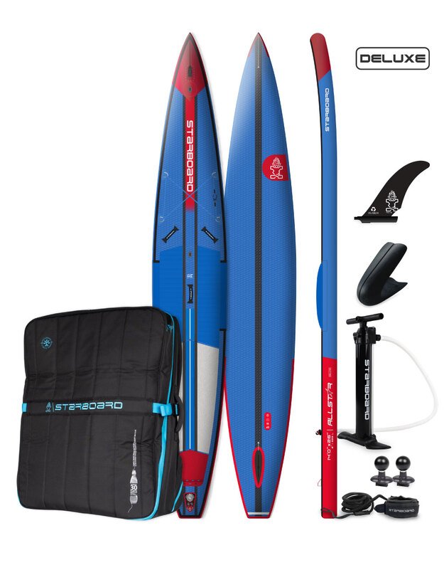 Starboard All Star Airline 14'0" x 26" x 6" Deluxe lenktyninės irklentės komplektas 1