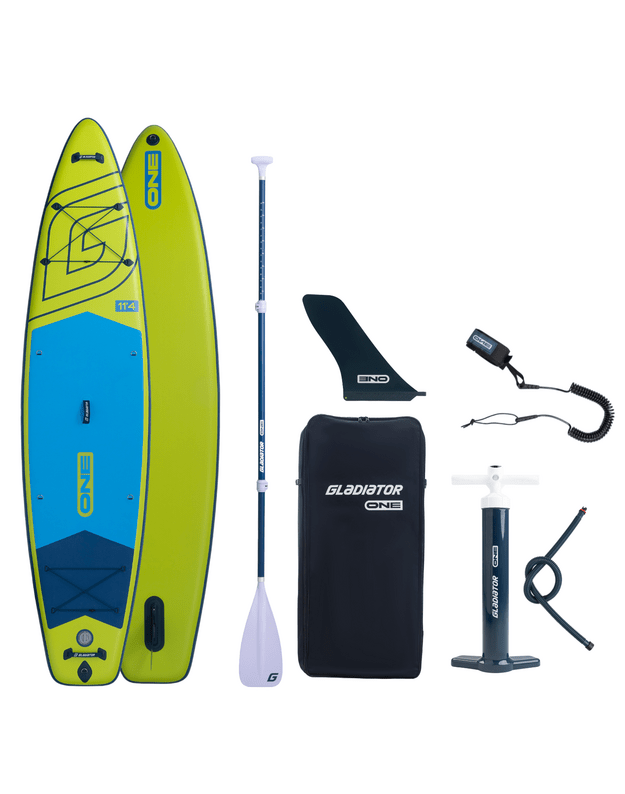 Gladiator One Lime 11'4" turinės irklentės komplektas 1