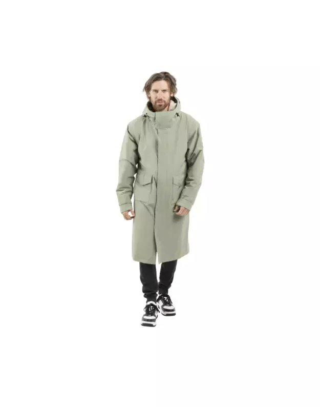 RED Original vyriškas šiltas apsiaustas ilgomis rankovėmis (Šalavijo Žalia) Slimline EVO 1