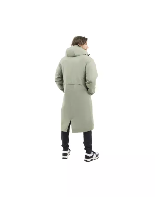 RED Original vyriškas šiltas apsiaustas ilgomis rankovėmis (Šalavijo Žalia) Slimline EVO 2