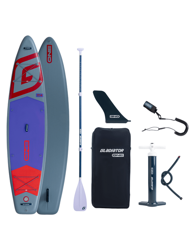 Gladiator One Red 11'4" turinės irklentės komplektas 1