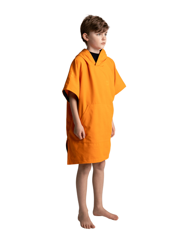 RED vaikiškas mikropluošto pončas - rankšluostis (Oranžinis) 7