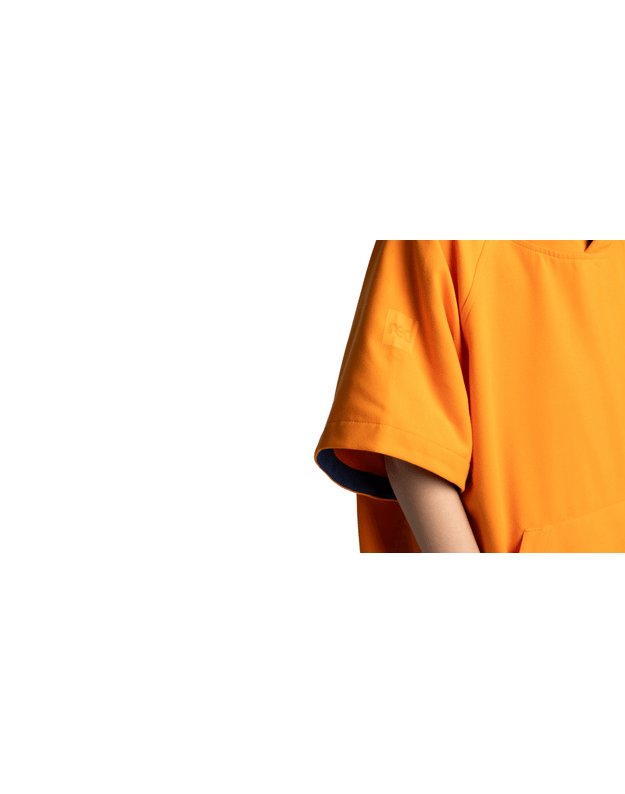 RED vaikiškas mikropluošto pončas - rankšluostis (Oranžinis) 5