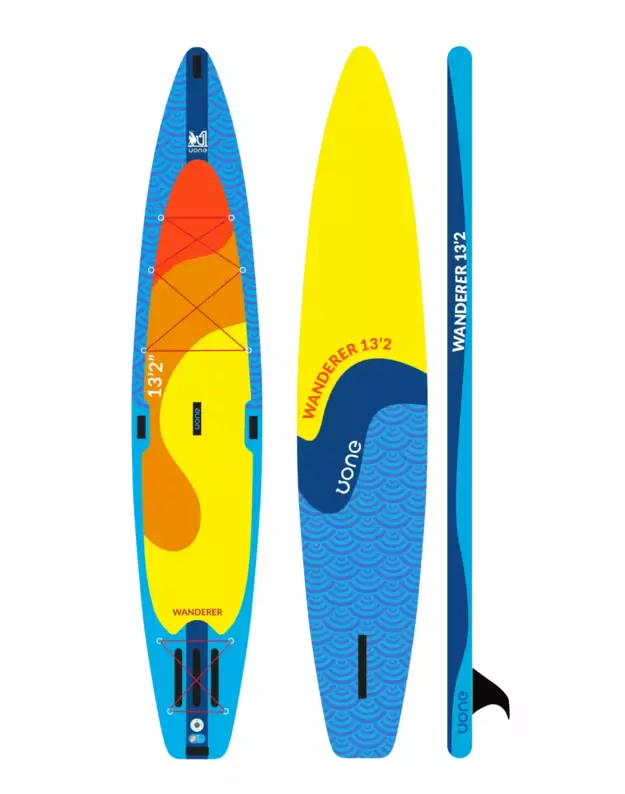 Uone Wanderer 13'2″ ECO Yellow irklentė