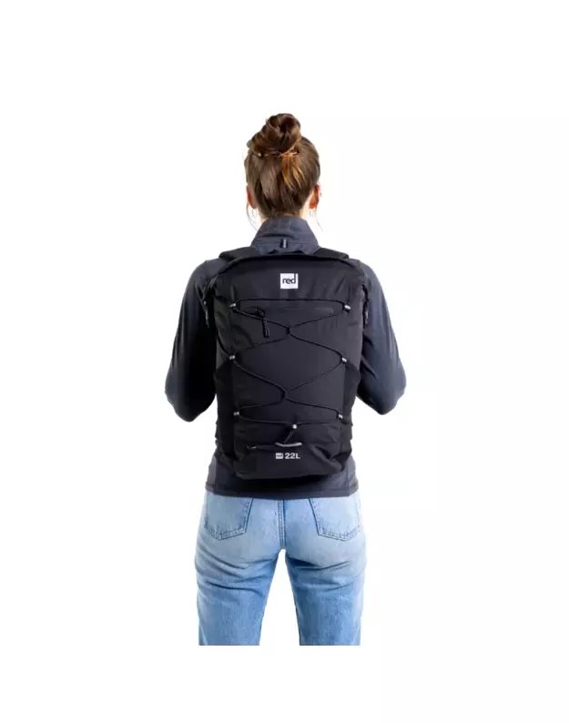 Lightweight Waterproof Backpack 22L - Obsidian Black 3