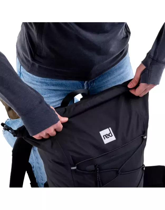 Lightweight Waterproof Backpack 22L - Obsidian Black 6