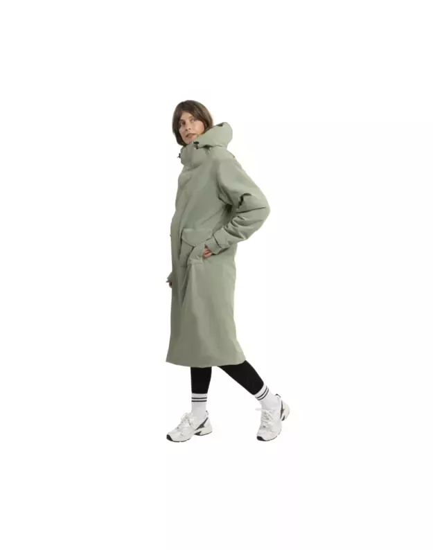 RED Original moteriškas šiltas apsiaustas (Šalavijo Žalia) Slimline EVO