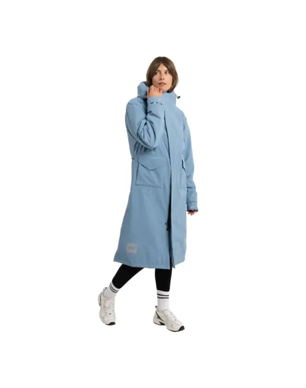 RED moteriška vandeniui atspari Parka striukė, paltas (Šviesiai mėlyna) Slimline EVO