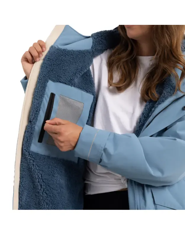 RED moteriška vandeniui atspari Parka striukė, paltas (Šviesiai mėlyna) Slimline EVO 8