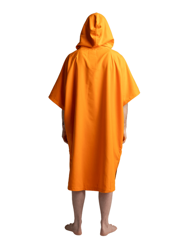 RED vyriškas mikropluošto pončas - rankšluostis (Oranžinis) 7