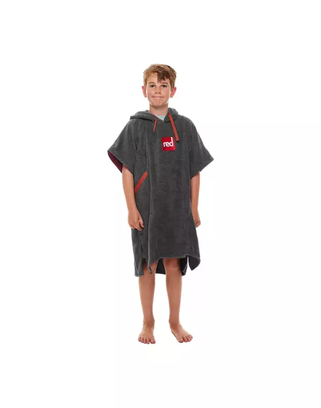 RED Original vaikiškas pončas - rankšluostis (pilkas) 1