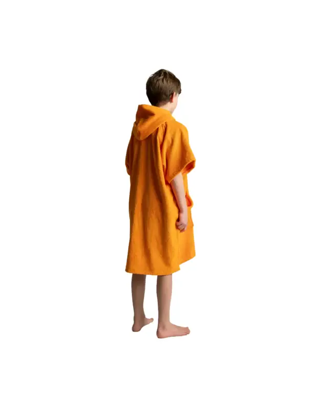 RED vaikiškas pončas - rankšluostis (oranžinis) 2