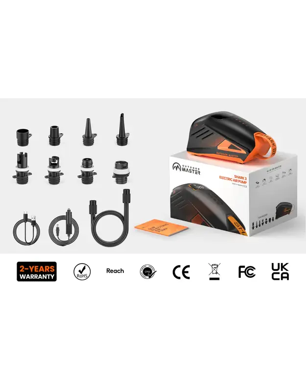 Outdoor Master Shark III 20PSI SUP Pump 11