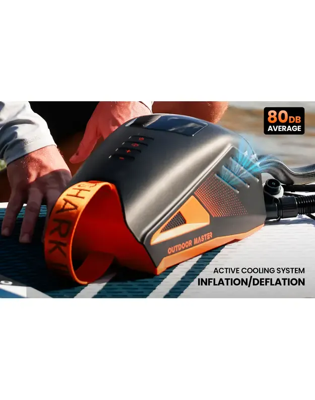 Outdoor Master Shark III 20PSI SUP Pump 10