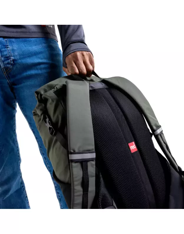 Lightweight Waterproof Backpack 22L - Olive Green 3