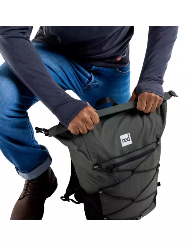 Lightweight Waterproof Backpack 22L - Olive Green 9