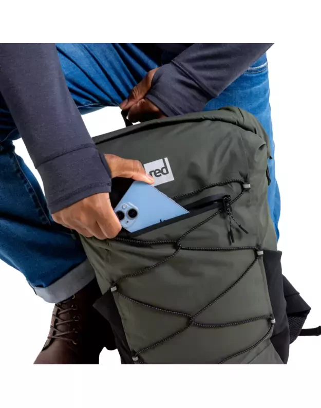 Lightweight Waterproof Backpack 22L - Olive Green 10