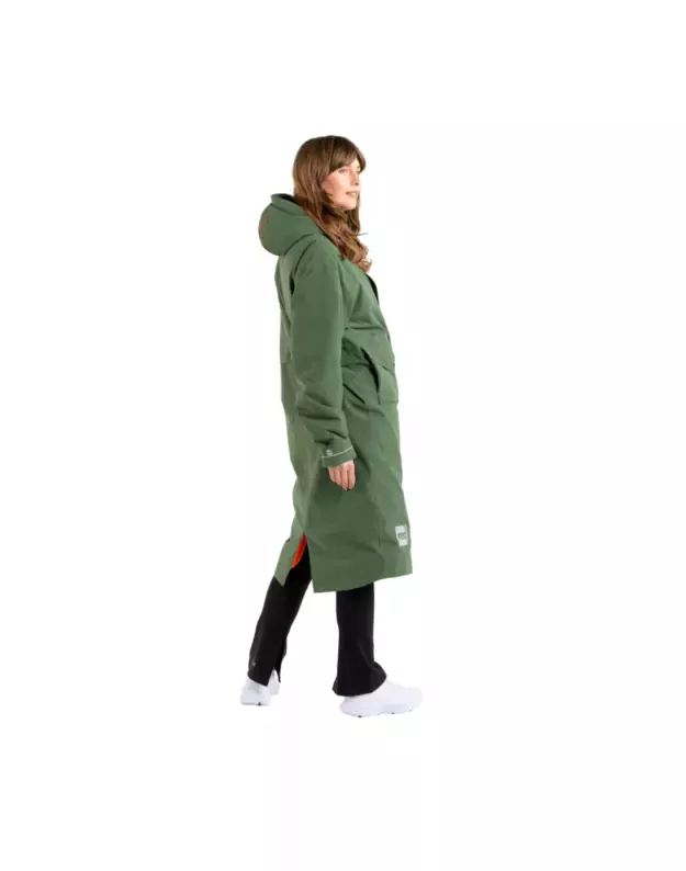 RED Original moteriškas šiltas apsiaustas (Miško Žalia) Slimline EVO 2