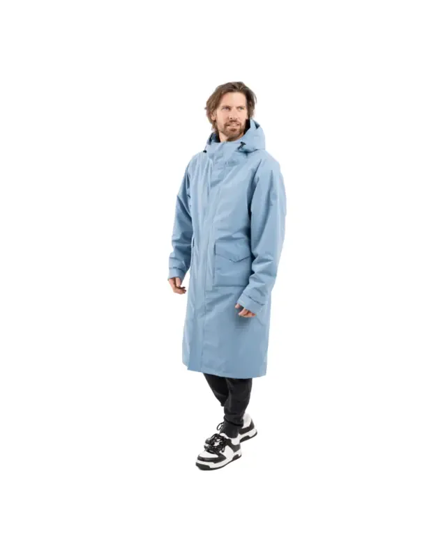 RED vyriška vandeniui atspari Parka striukė, paltas (Šviesiai mėlynas) Slimline EVO