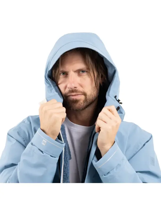 RED vyriška vandeniui atspari Parka striukė, paltas (Šviesiai mėlynas) Slimline EVO 4