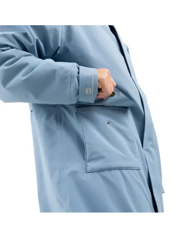 RED vyriška vandeniui atspari Parka striukė, paltas (Šviesiai mėlynas) Slimline EVO 7