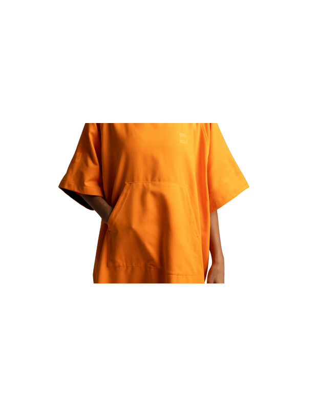 RED moteriškas mikropluošto pončas - rankšluostis (Oranžinis) 6