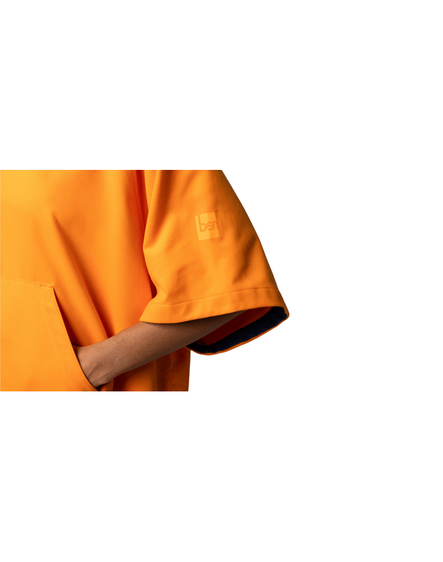 RED moteriškas mikropluošto pončas - rankšluostis (Oranžinis) 4