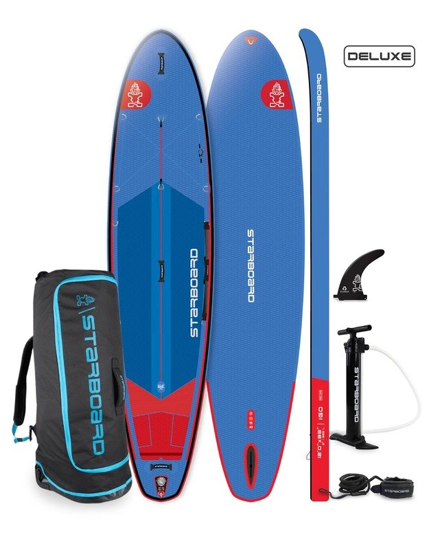 Starboard iGO 12'0" x 33" x 6" Deluxe Double Chamber irklentės kompletas 1