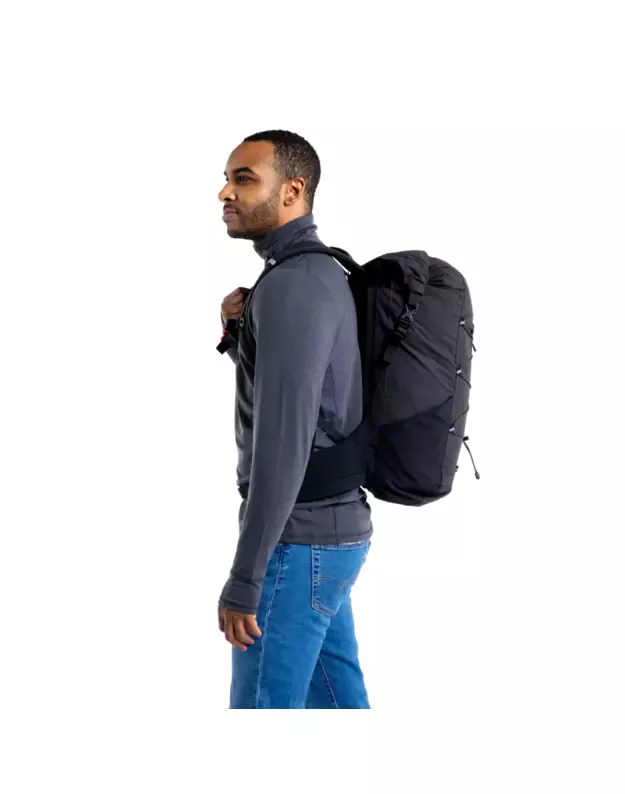 Lightweight Waterproof Backpack 35L - Obsidian Black 6