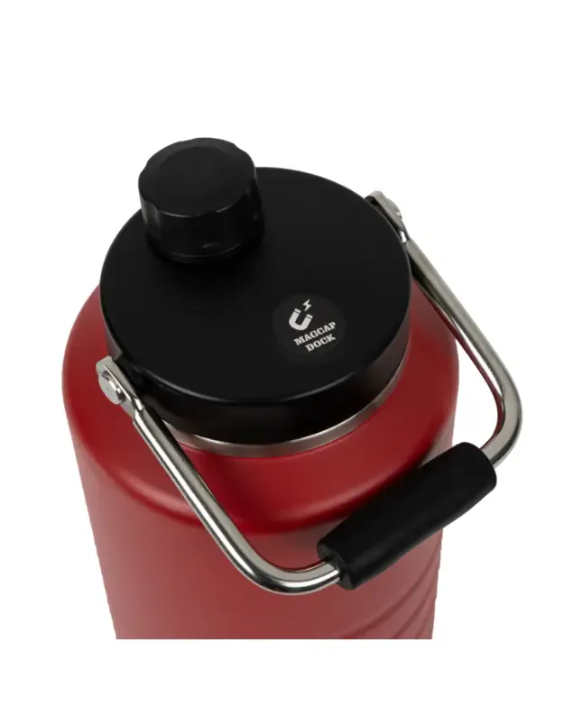 Red 2L nerūdijančio plieno termo gertuvė - Raudona 3