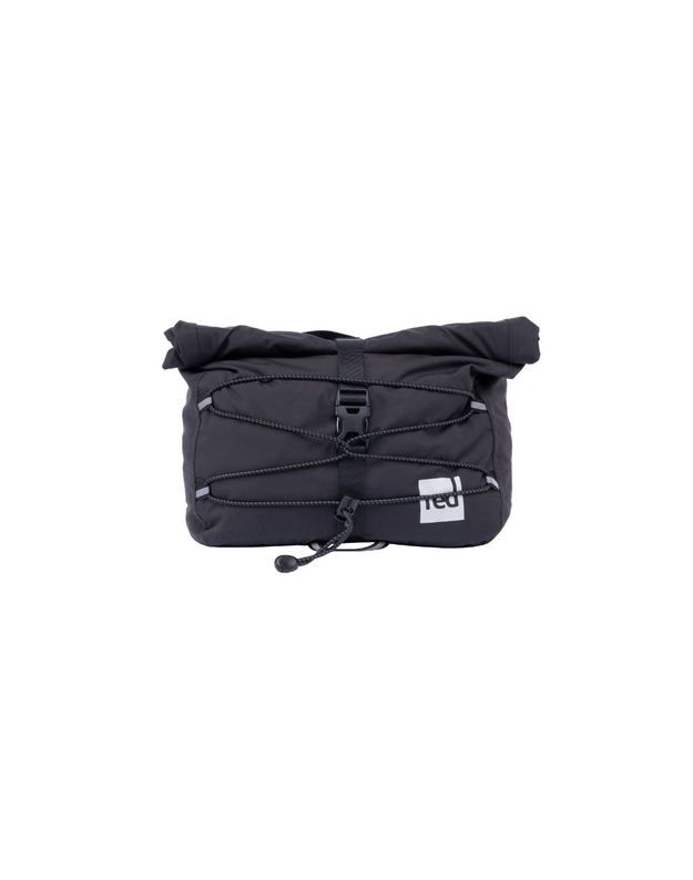 RED Lightweight Waterproof Crossbody Bag 7L – Obsidian Black 2