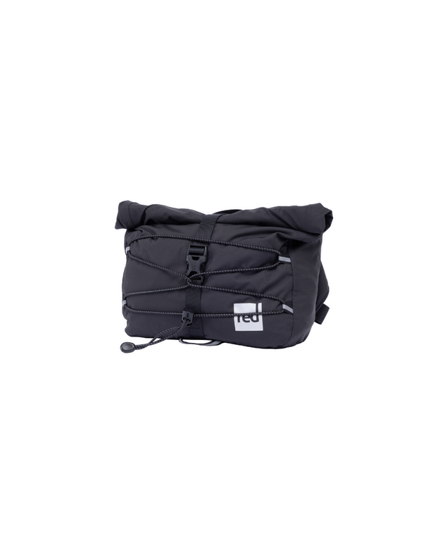 RED Lightweight Waterproof Crossbody Bag 7L – Obsidian Black