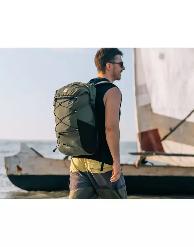 Lightweight Waterproof Backpack 35L - Olive Green 11